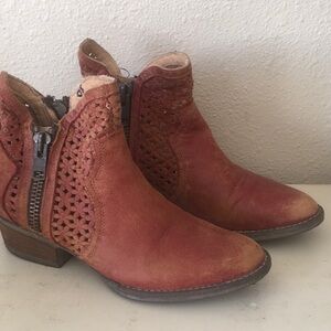 Circle G booties double sided zipper 8